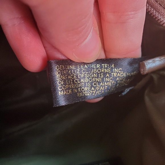 Liz claiborne small leather shoulder bag - Picture 10 of 12